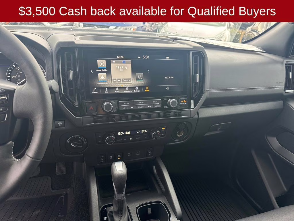 2026 Super Black Nissan Frontier SV 4X4 Truck