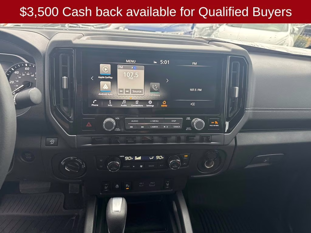 2026 Super Black Nissan Frontier SV 4X4 Truck