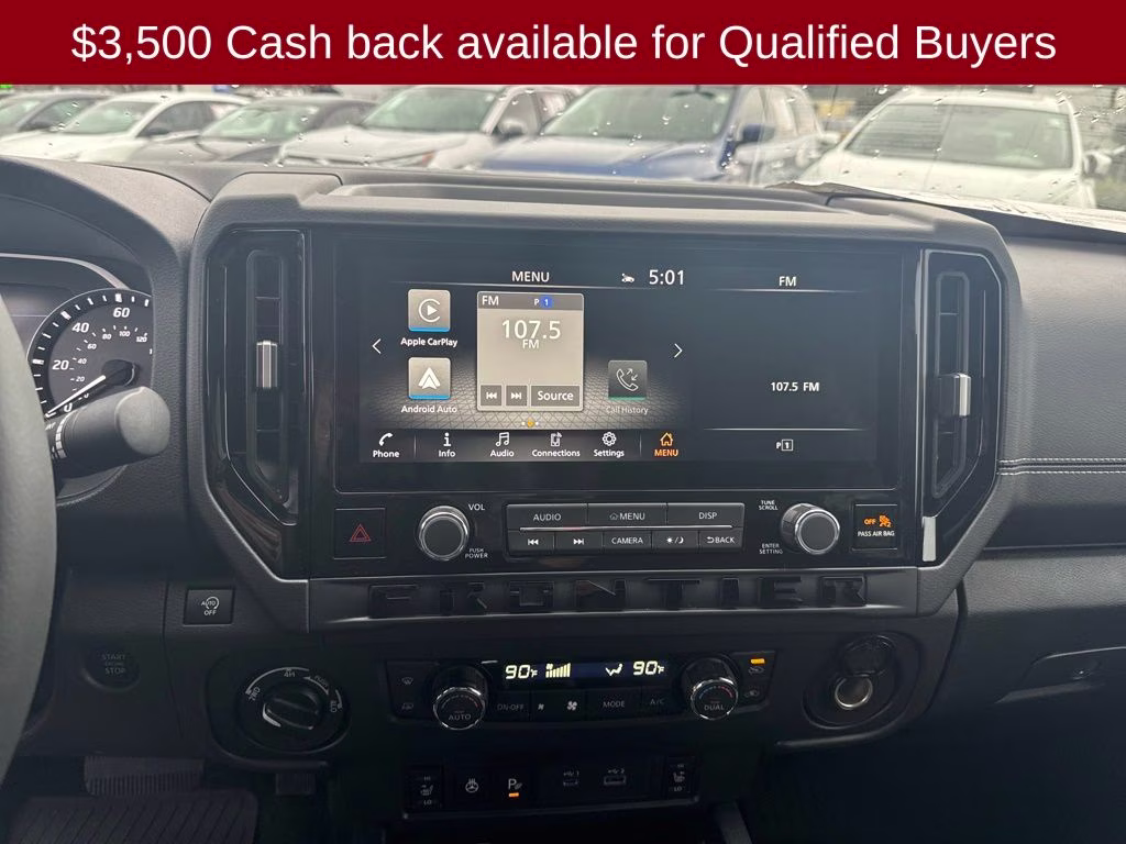 2026 Super Black Nissan Frontier SV 4X4 Truck