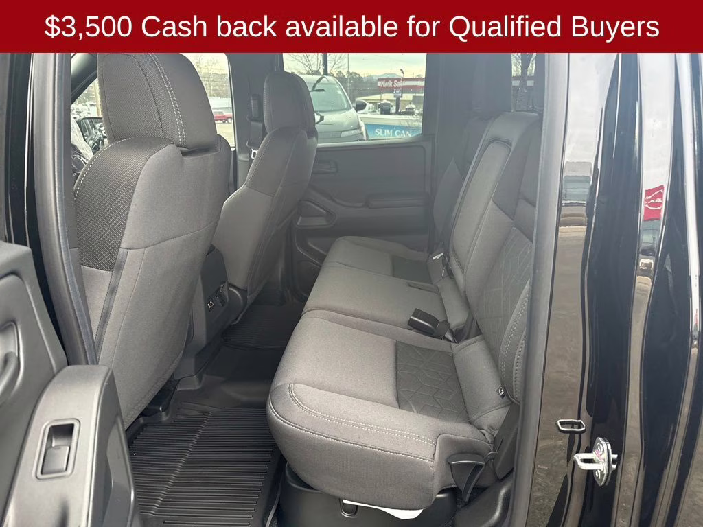 2026 Super Black Nissan Frontier SV 4X4 Truck