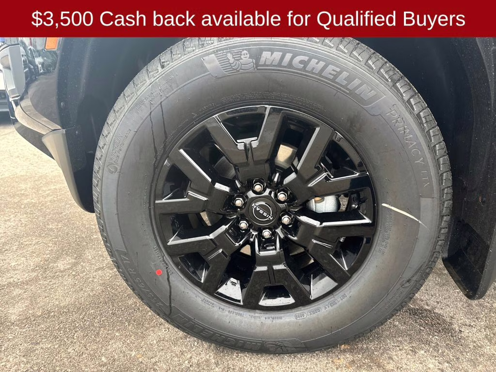 2026 Super Black Nissan Frontier SV 4X4 Truck