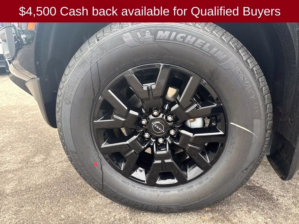 2026 Super Black Nissan Frontier SV 4X4 Truck