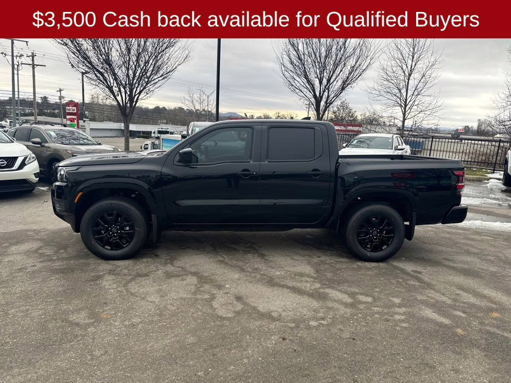 2026 Super Black Nissan Frontier SV 4X4 Truck