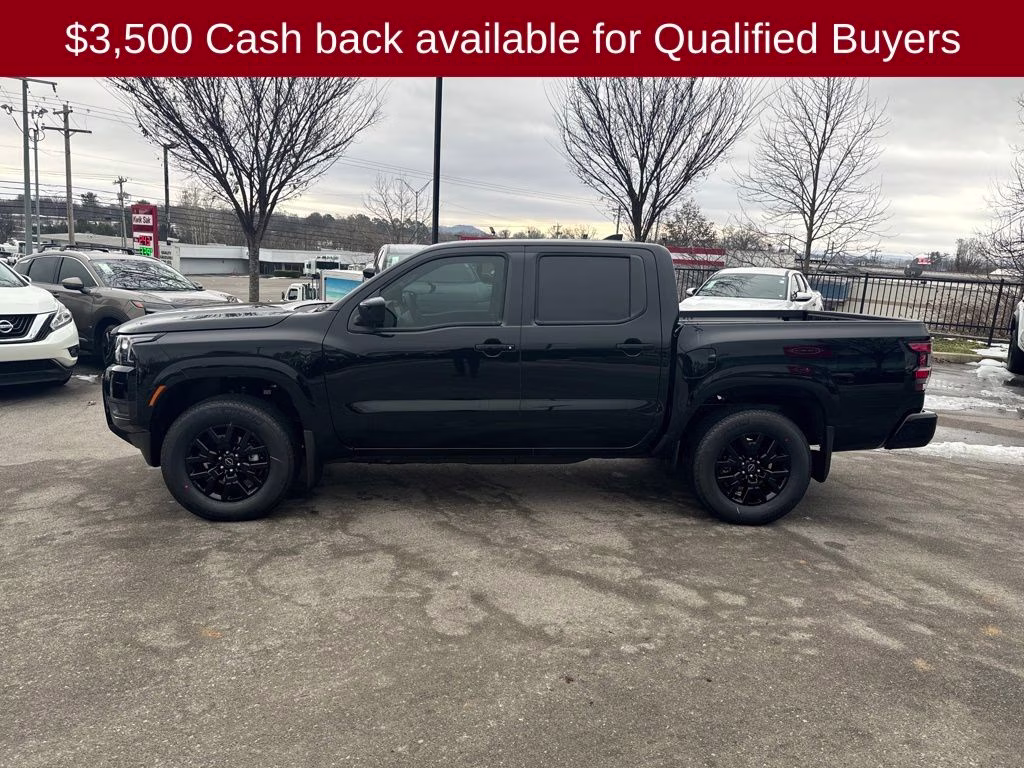 2026 Super Black Nissan Frontier SV 4X4 Truck
