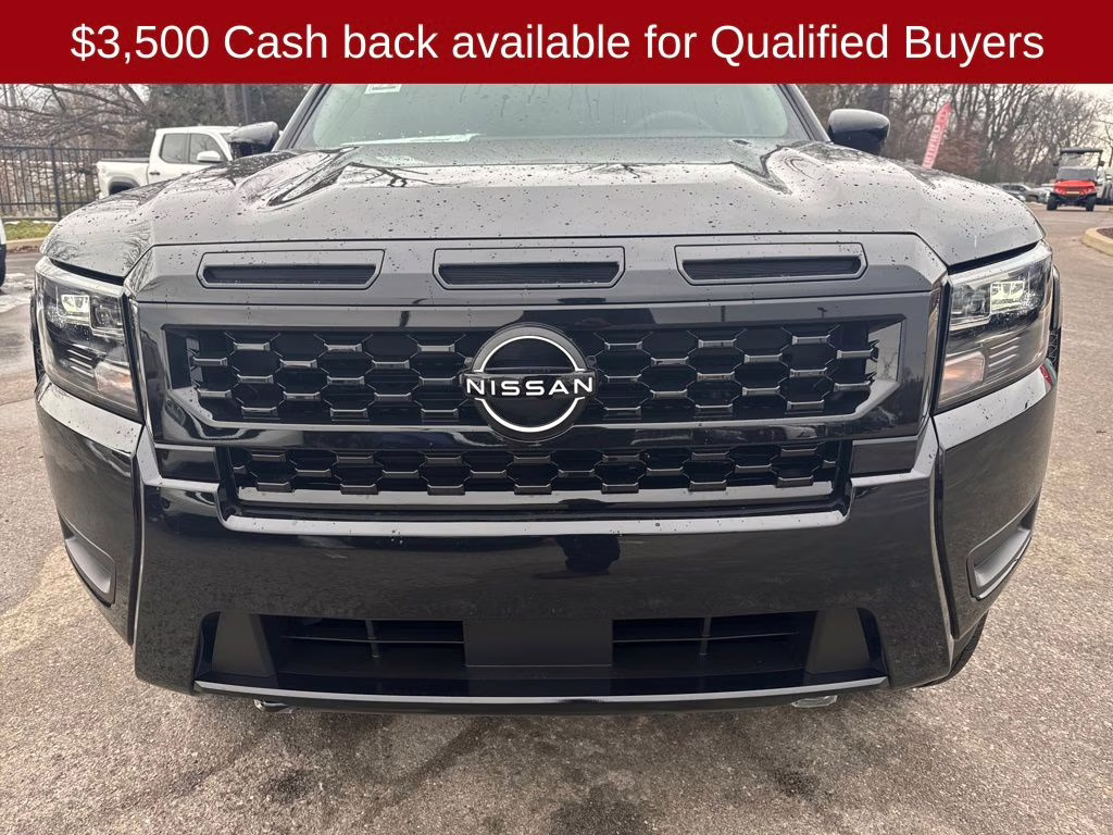 2026 Super Black Nissan Frontier SV 4X4 Truck