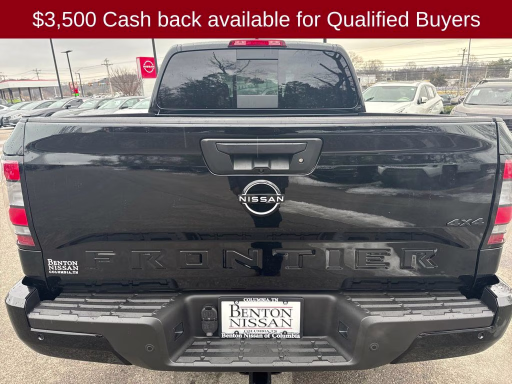 2026 Super Black Nissan Frontier SV 4X4 Truck