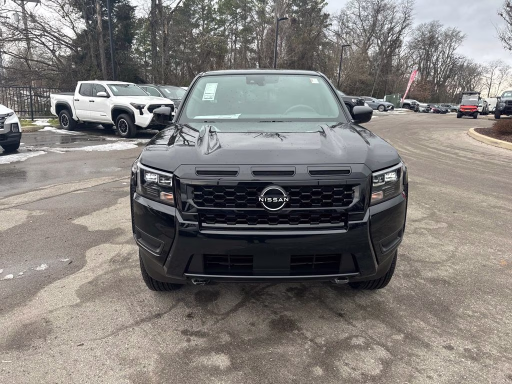 2026 Super Black Nissan Frontier SV 4X4 Truck