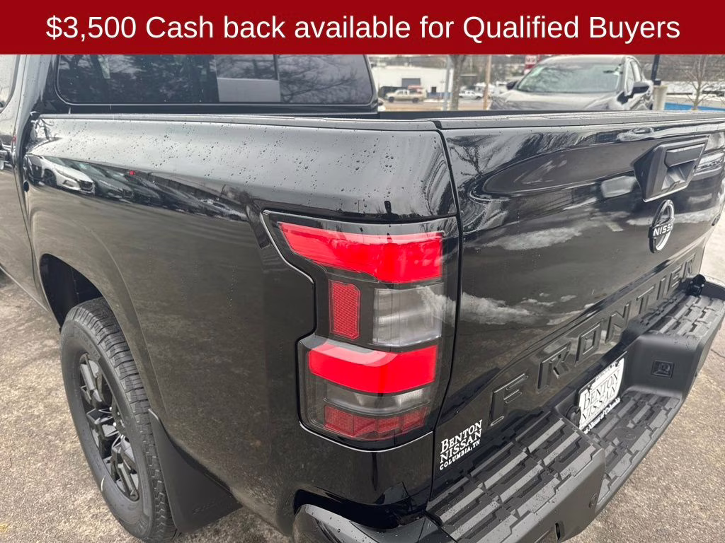 2026 Super Black Nissan Frontier SV 4X4 Truck