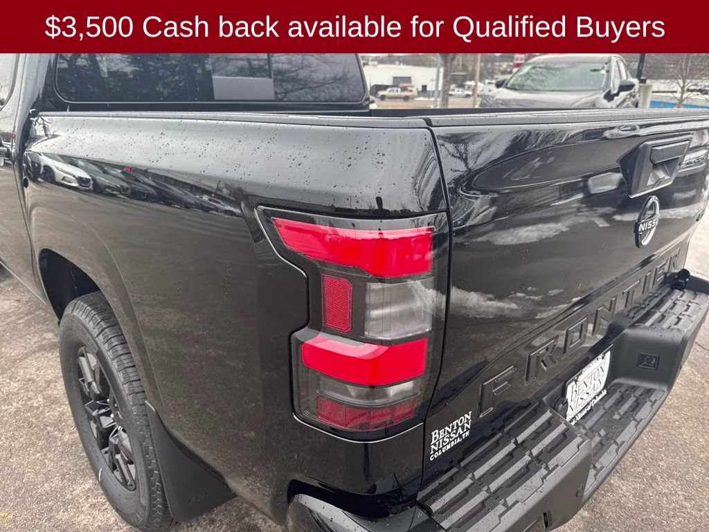 2026 Super Black Nissan Frontier SV 4X4 Truck