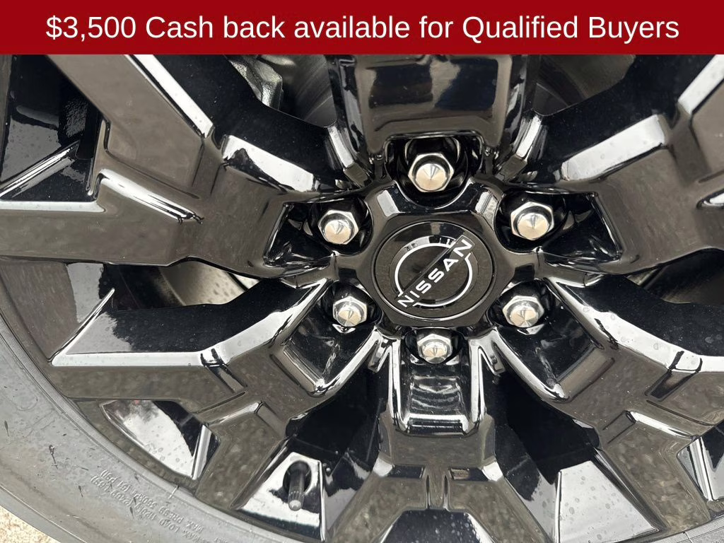 2026 Super Black Nissan Frontier SV 4X4 Truck