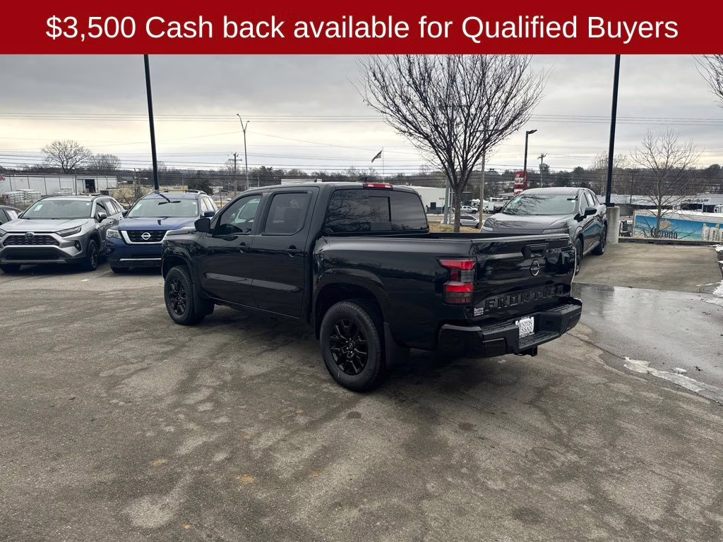 2026 Super Black Nissan Frontier SV 4X4 Truck