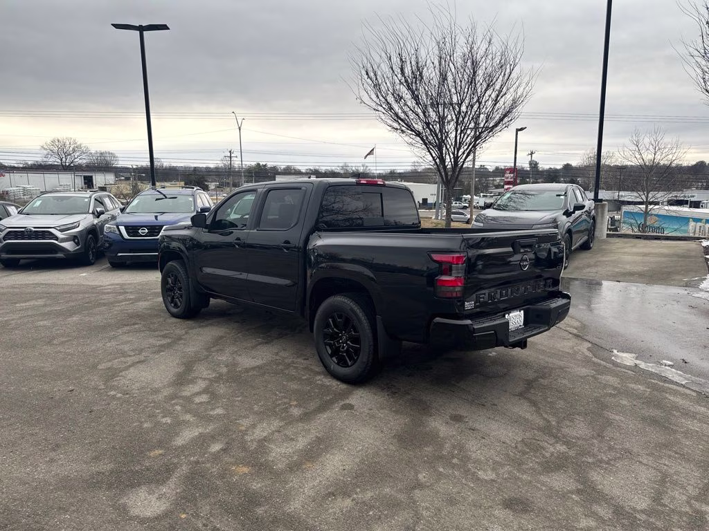 2026 Super Black Nissan Frontier SV 4X4 Truck