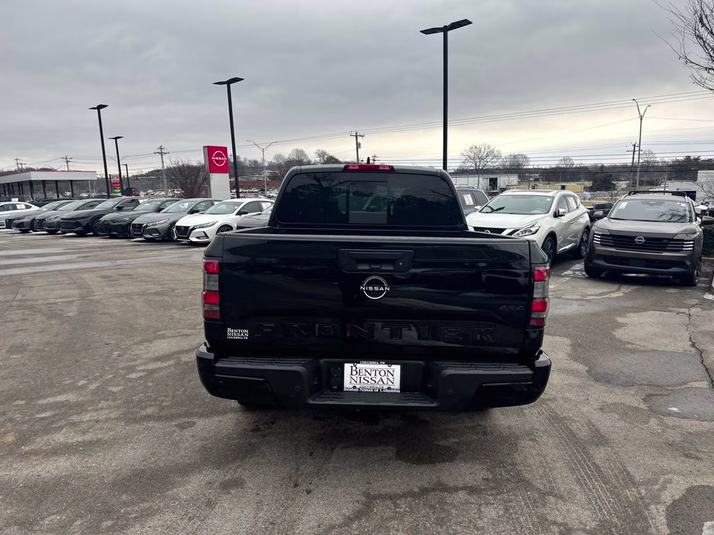2026 Super Black Nissan Frontier SV 4X4 Truck