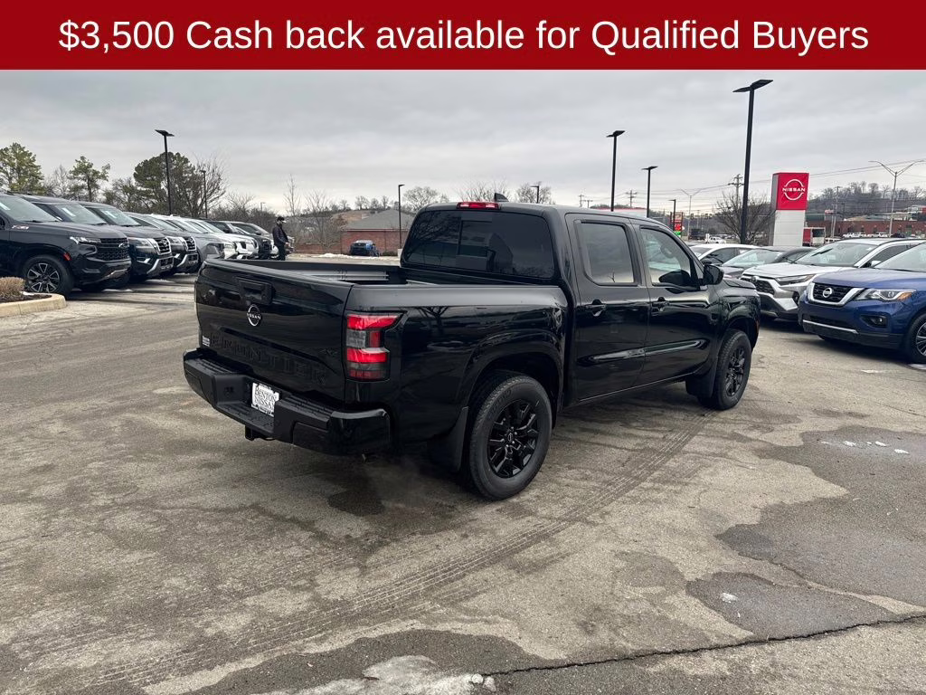 2026 Super Black Nissan Frontier SV 4X4 Truck