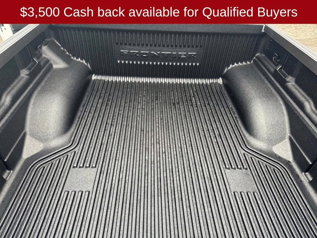 2026 Glacier White Nissan Frontier SV 4X4 Truck