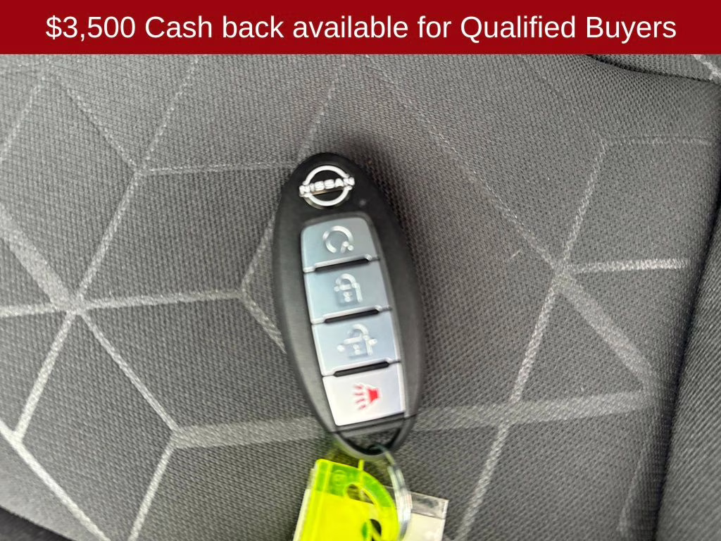 2026 Glacier White Nissan Frontier SV 4X4 Truck