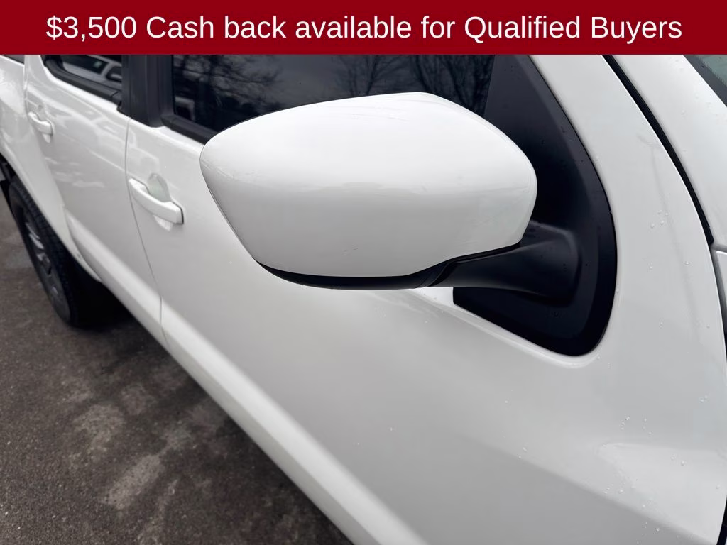 2026 Glacier White Nissan Frontier SV 4X4 Truck