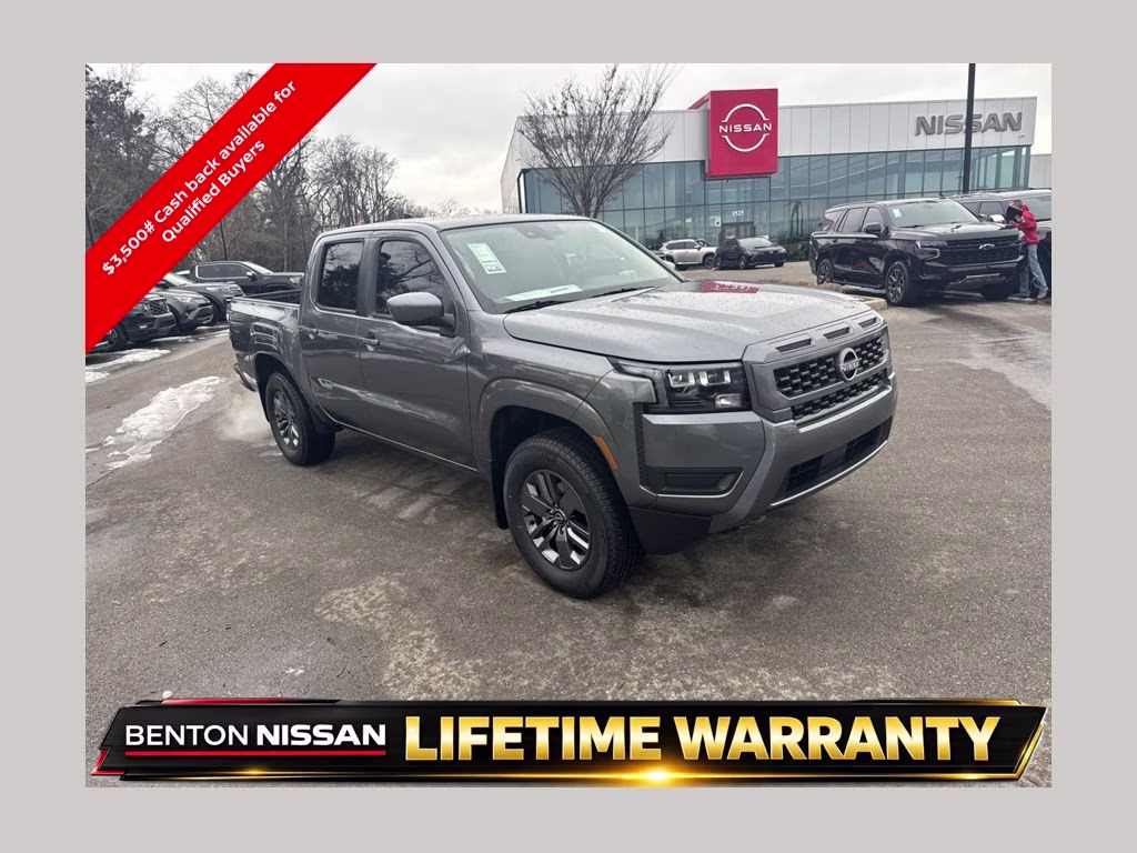 2026 Gun Metallic Nissan Frontier SV 4X4 Truck