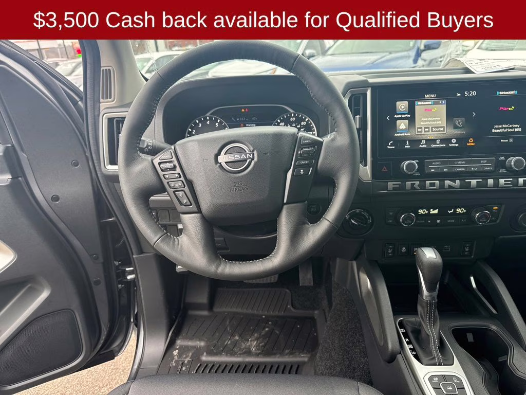 2026 Gun Metallic Nissan Frontier SV 4X4 Truck