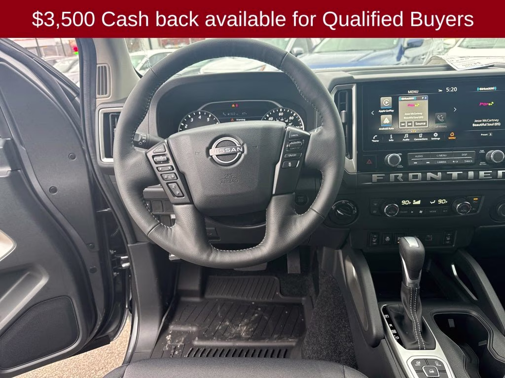 2026 Gun Metallic Nissan Frontier SV 4X4 Truck