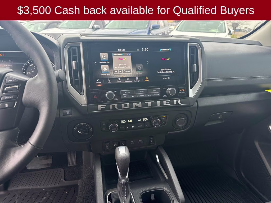 2026 Gun Metallic Nissan Frontier SV 4X4 Truck