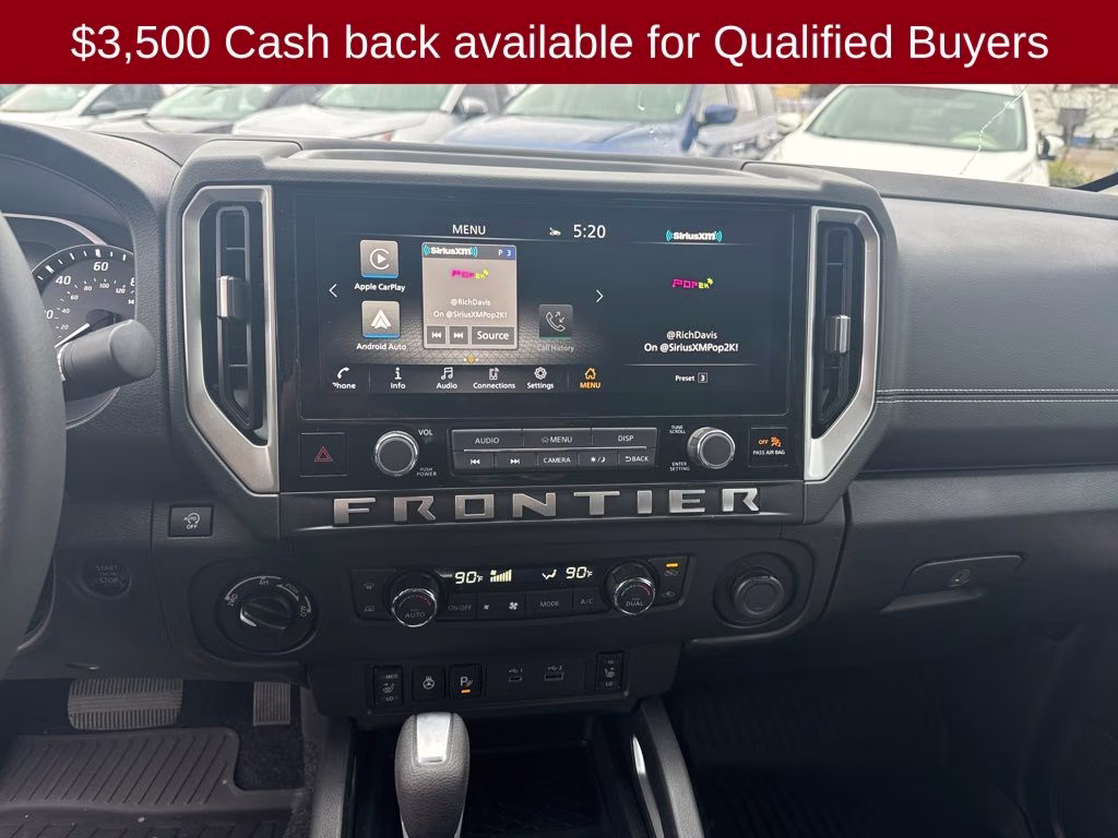 2026 Gun Metallic Nissan Frontier SV 4X4 Truck