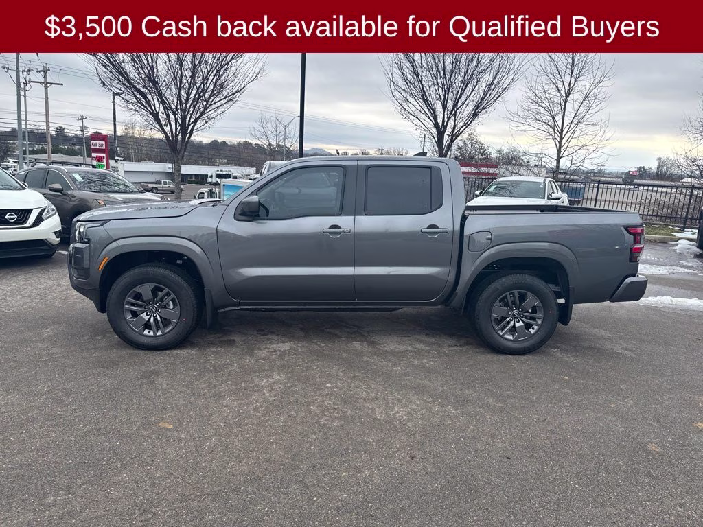 2026 Gun Metallic Nissan Frontier SV 4X4 Truck