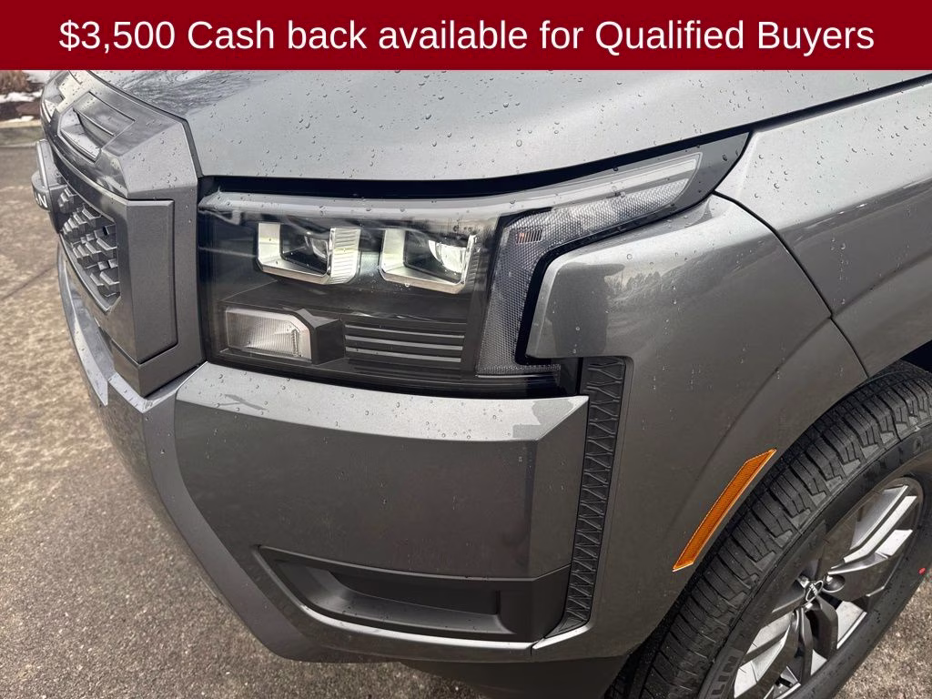 2026 Gun Metallic Nissan Frontier SV 4X4 Truck
