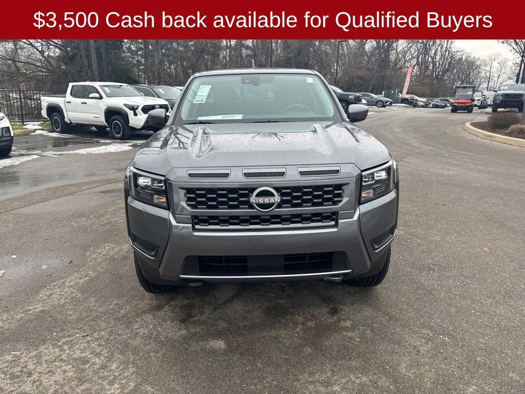 2026 Gun Metallic Nissan Frontier SV 4X4 Truck