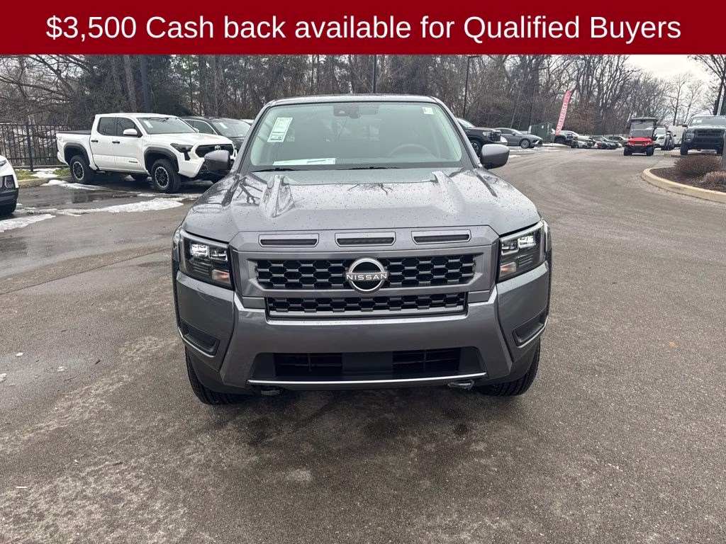 2026 Gun Metallic Nissan Frontier SV 4X4 Truck