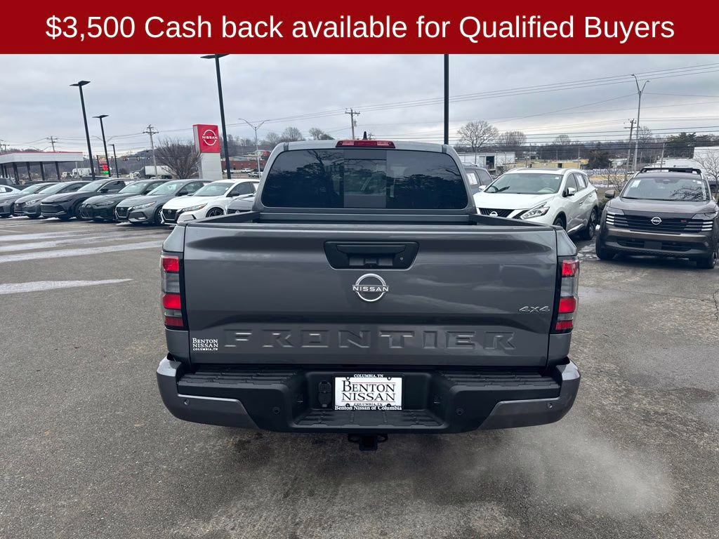 2026 Gun Metallic Nissan Frontier SV 4X4 Truck