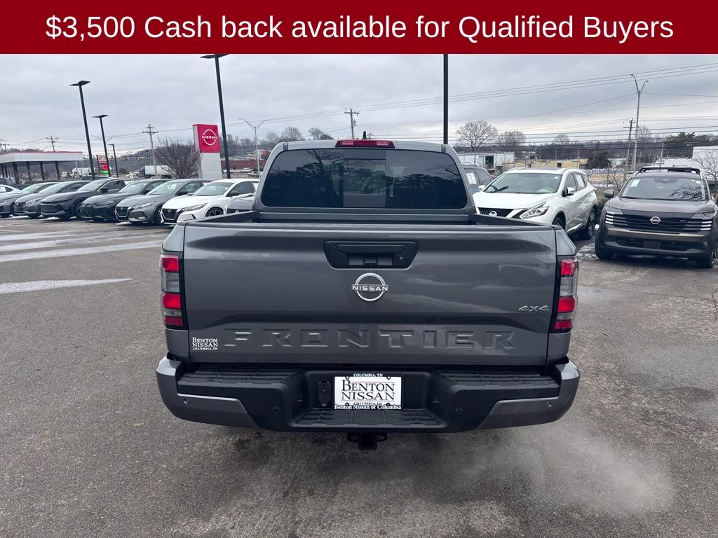 2026 Gun Metallic Nissan Frontier SV 4X4 Truck