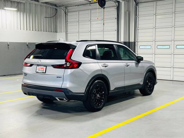 2026 Solar Silver Metallic Honda CR-V Hybrid Sport-L FWD SUV