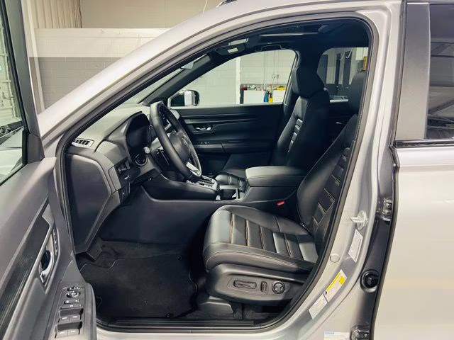 2026 Solar Silver Metallic Honda CR-V Hybrid Sport-L FWD SUV