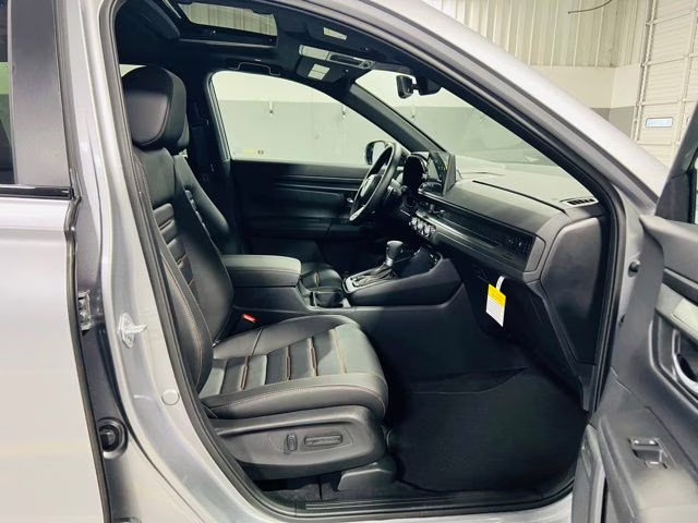 2026 Solar Silver Metallic Honda CR-V Hybrid Sport-L FWD SUV