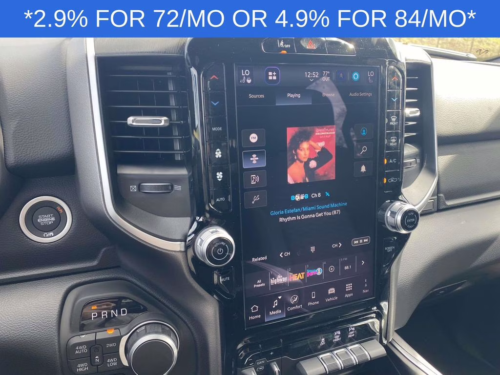 2026 Granite Crystal Metallic Clearcoat Ram 1500 Big Horn/Lone Star 4X4 Truck