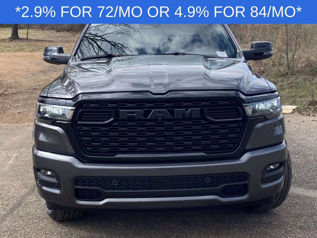 2026 Granite Crystal Metallic Clearcoat Ram 1500 Big Horn/Lone Star 4X4 Truck