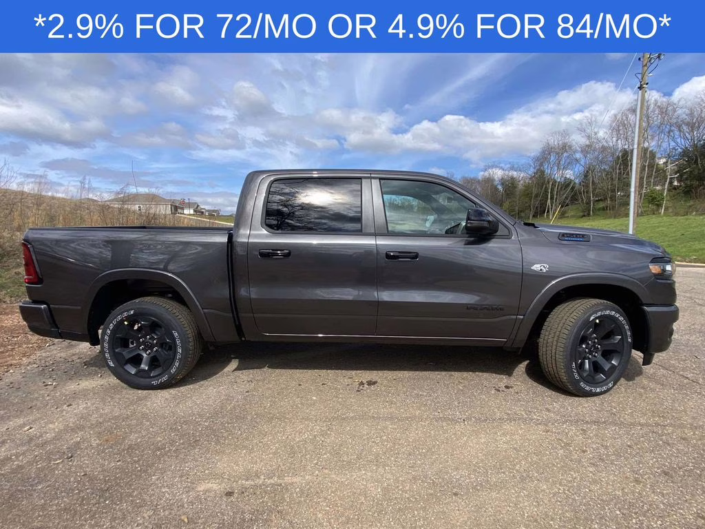 2026 Granite Crystal Metallic Clearcoat Ram 1500 Big Horn/Lone Star 4X4 Truck