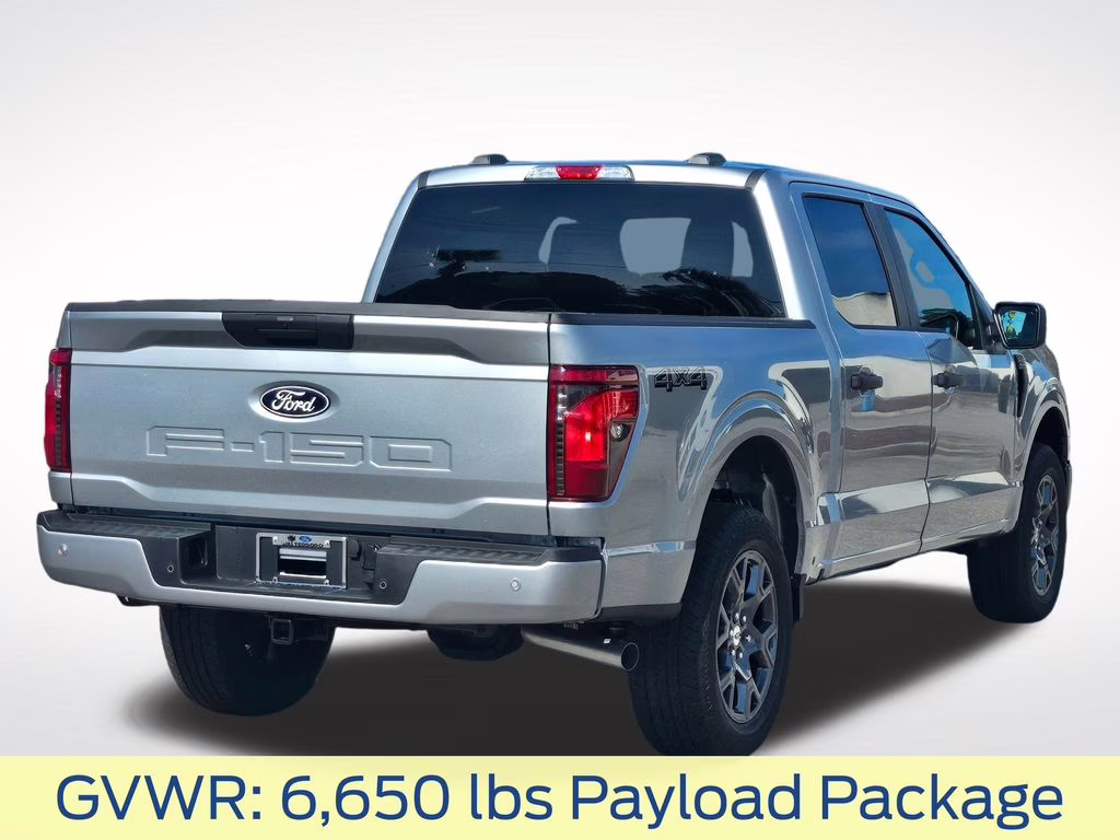 2026 Iconic Silver Metallic Ford F-150 STX 4X4 Truck