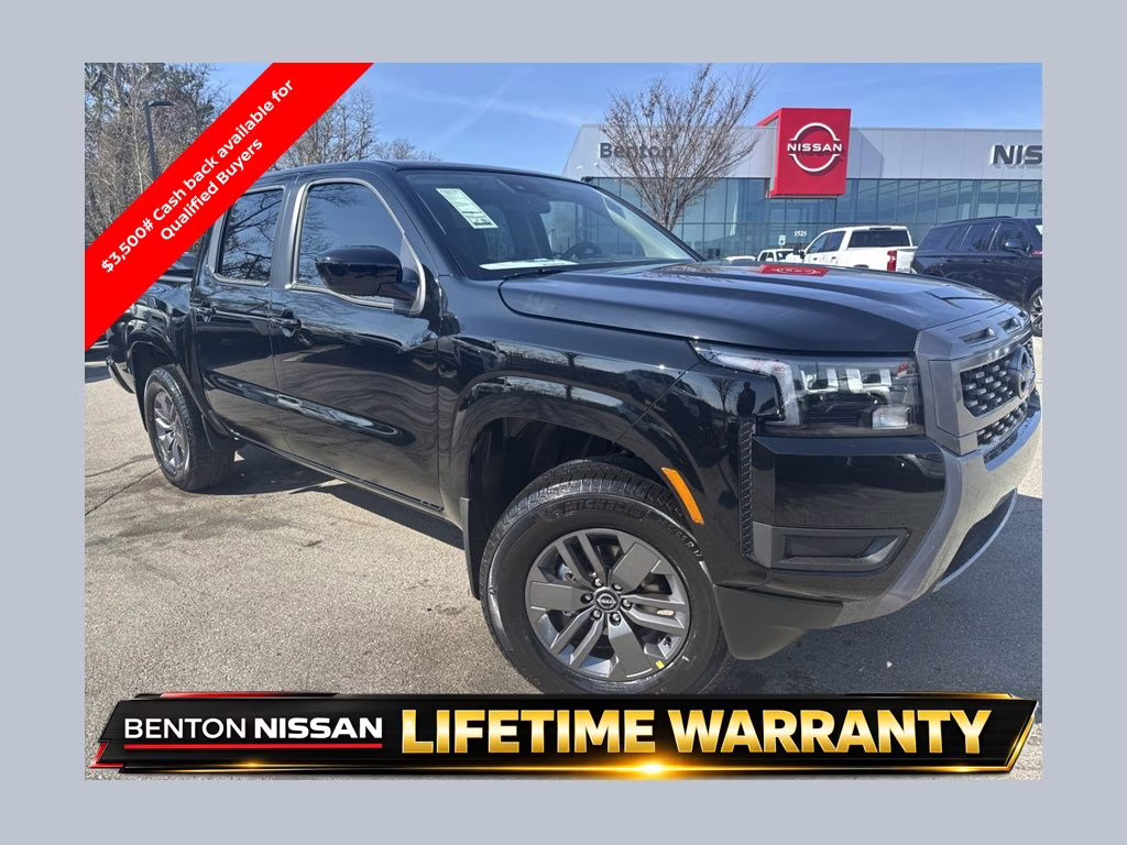 2026 Super Black Nissan Frontier SV 4X4 Truck
