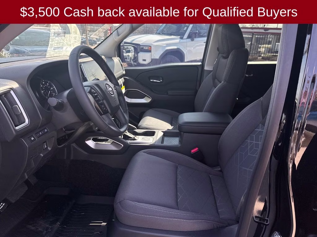 2026 Super Black Nissan Frontier SV 4X4 Truck