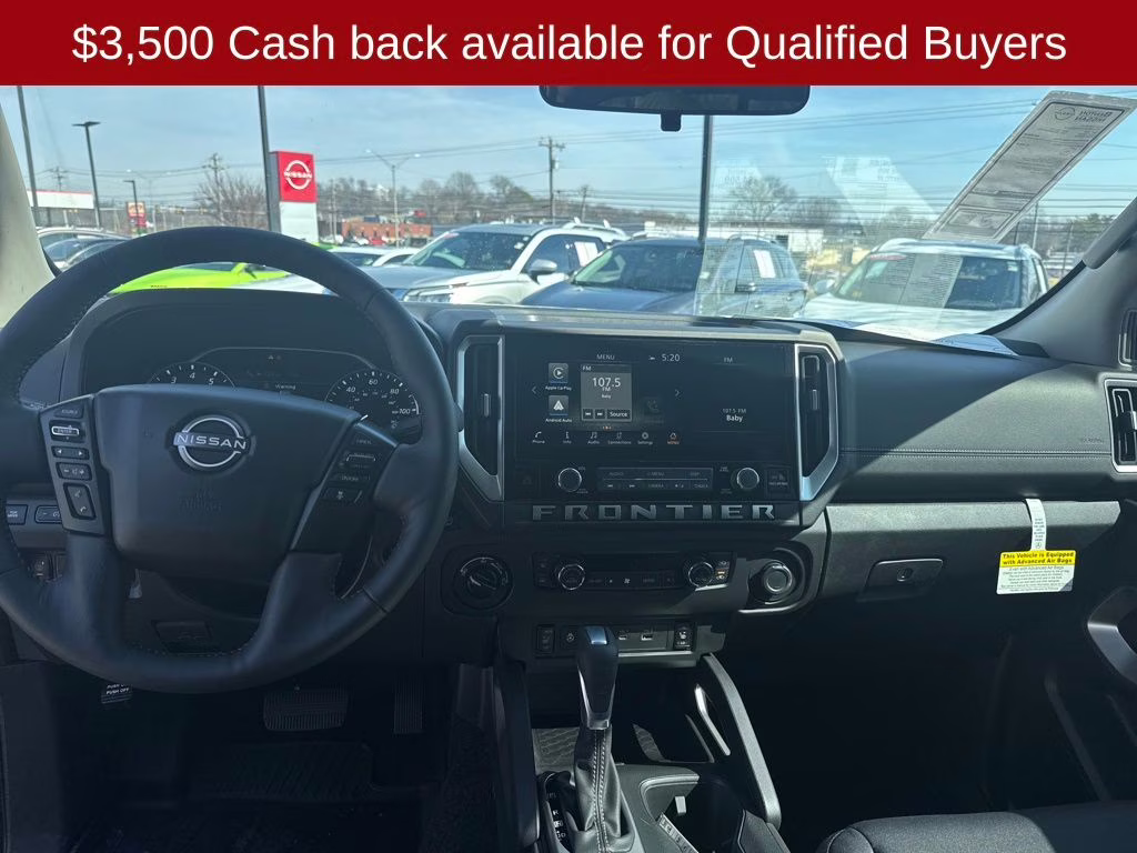 2026 Super Black Nissan Frontier SV 4X4 Truck