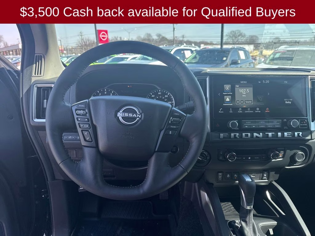 2026 Super Black Nissan Frontier SV 4X4 Truck