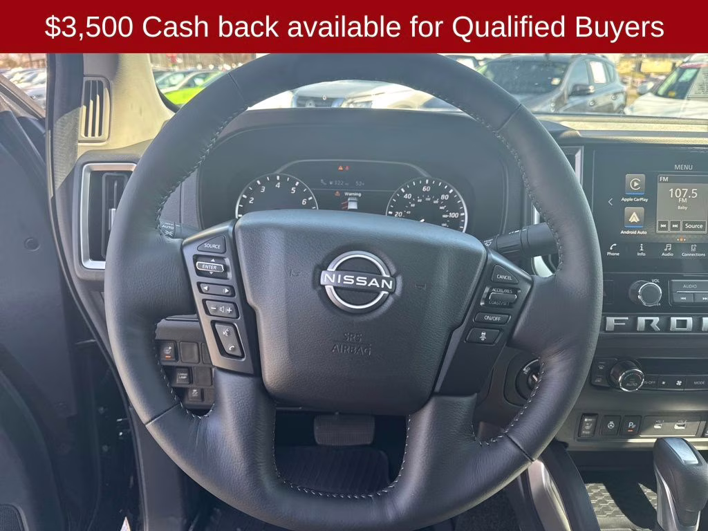 2026 Super Black Nissan Frontier SV 4X4 Truck