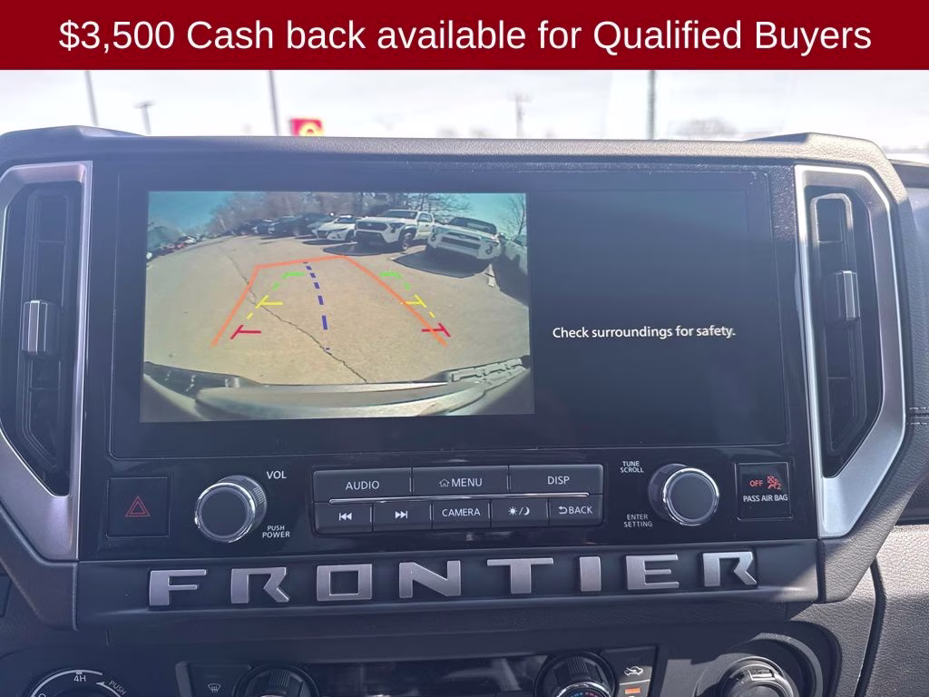 2026 Super Black Nissan Frontier SV 4X4 Truck