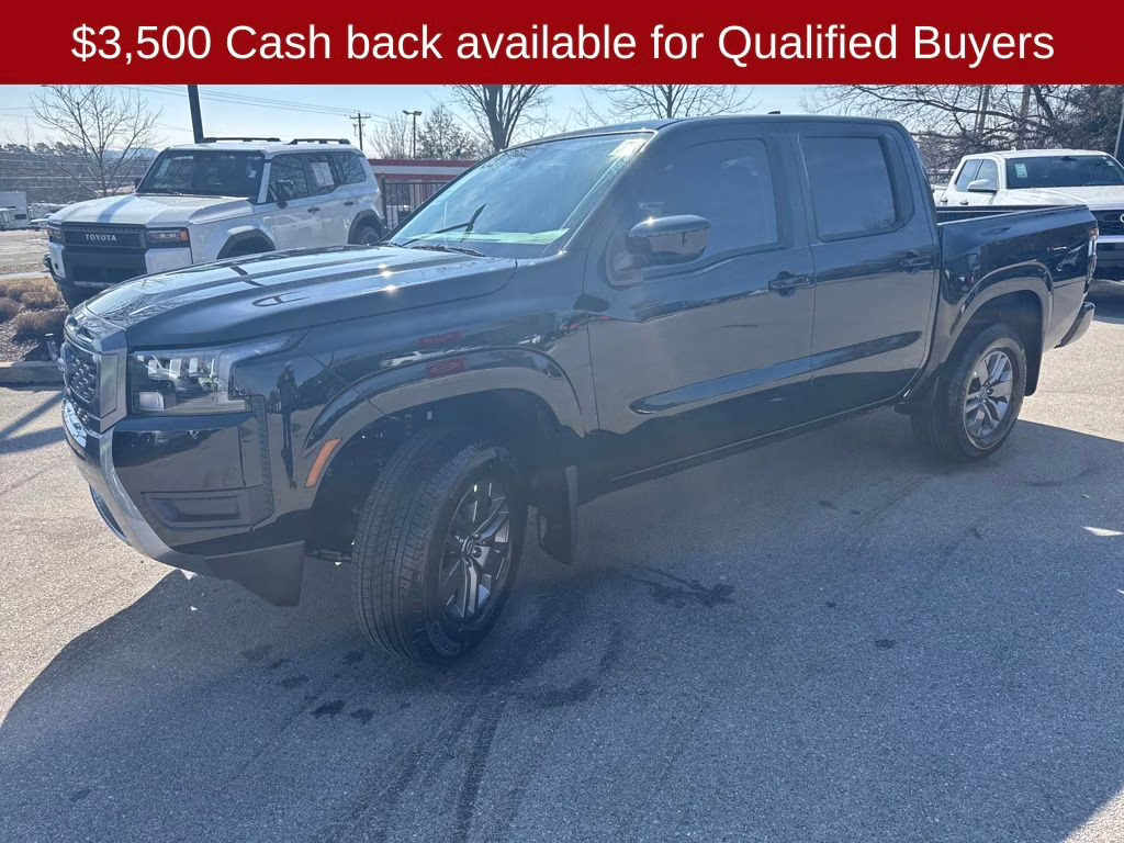 2026 Super Black Nissan Frontier SV 4X4 Truck