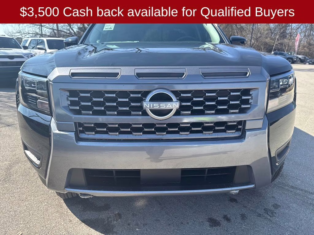 2026 Super Black Nissan Frontier SV 4X4 Truck