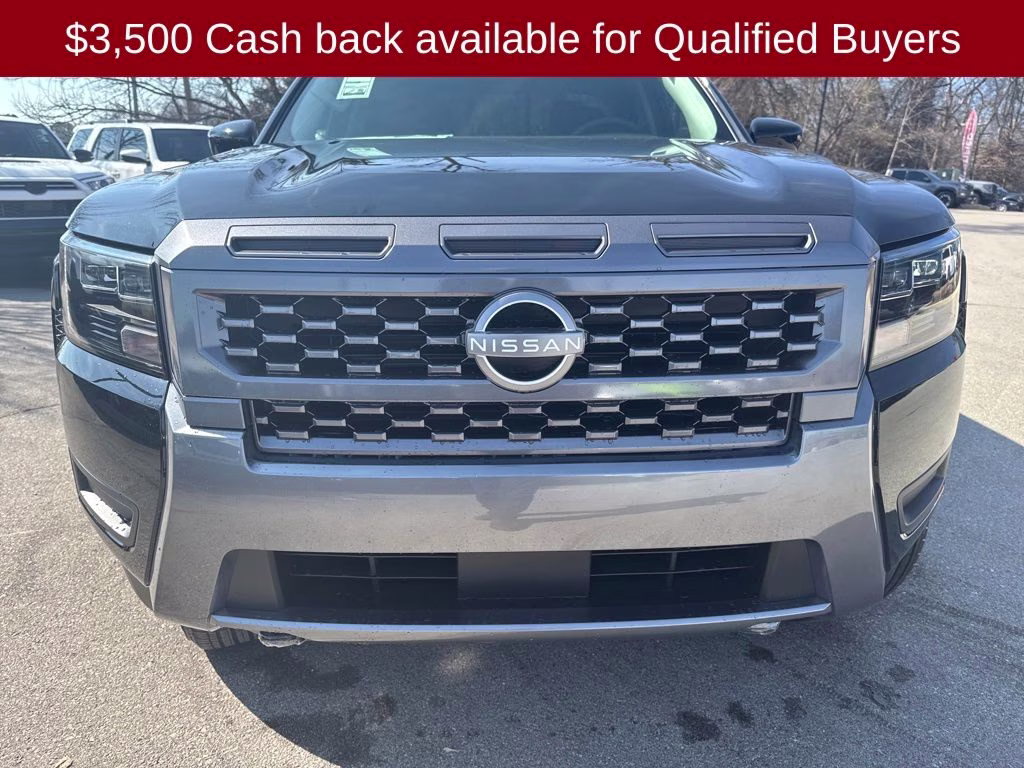 2026 Super Black Nissan Frontier SV 4X4 Truck