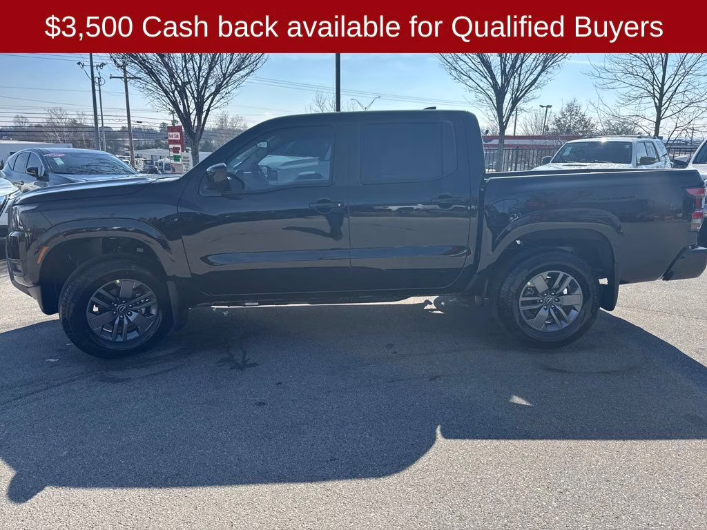 2026 Super Black Nissan Frontier SV 4X4 Truck