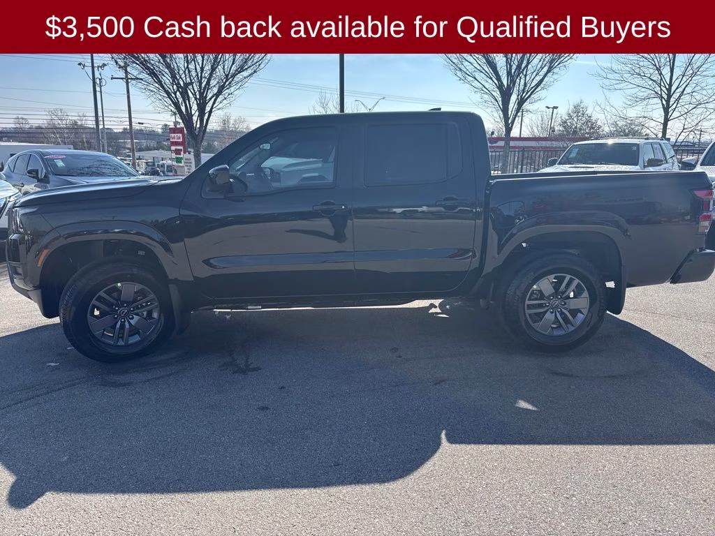 2026 Super Black Nissan Frontier SV 4X4 Truck